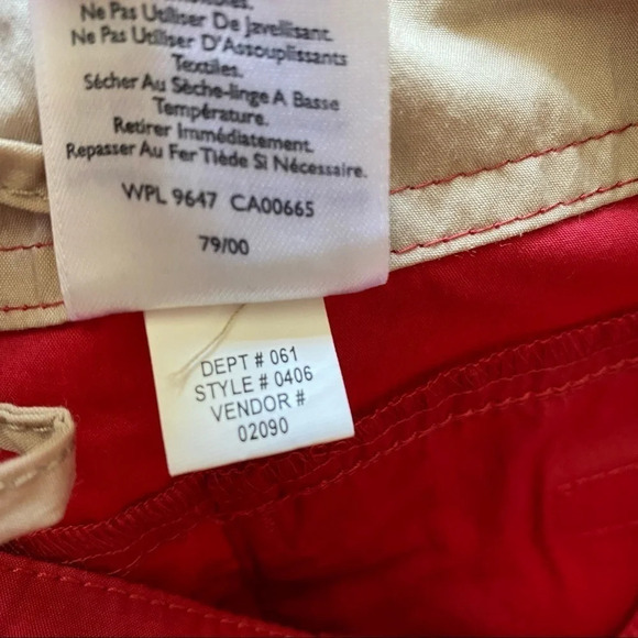Eddie Bauer Cargo Skirt Zipper & Snap w Drawstring - Picture 4 of 5